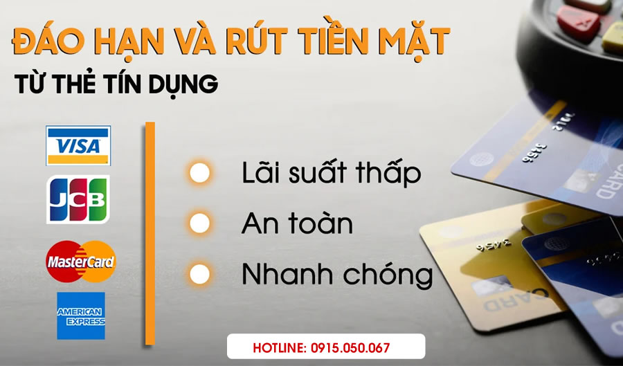 Dịch vụ rút tiền Đáo hạn thẻ tín dụng Vinh Nghệ An