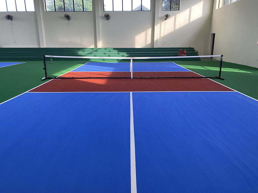 Thi c&ocirc;ng s&acirc;n pickleball Qu&acirc;n đo&agrave;n 654 Ở Nghi &Acirc;n, To Vinh, Nghệ An