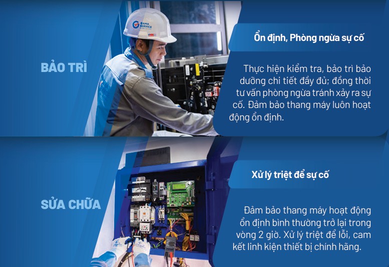 Lắp đặt, Bảo tr&igrave;, sửa chữa thang m&aacute;y tại Vinh Nghệ An