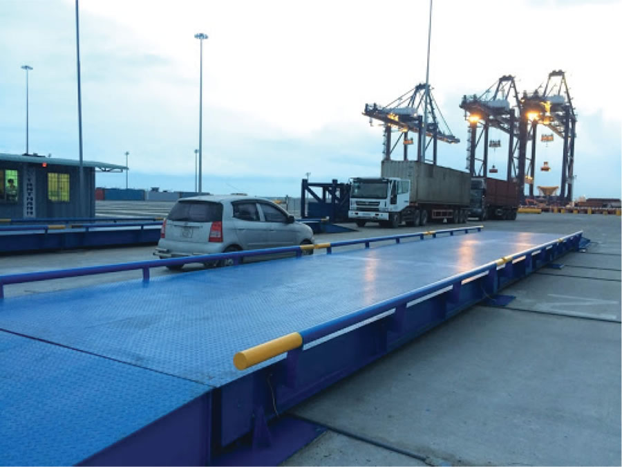 Trạm C&acirc;n điện tử xe &Ocirc; t&ocirc; Vinh Nghệ An