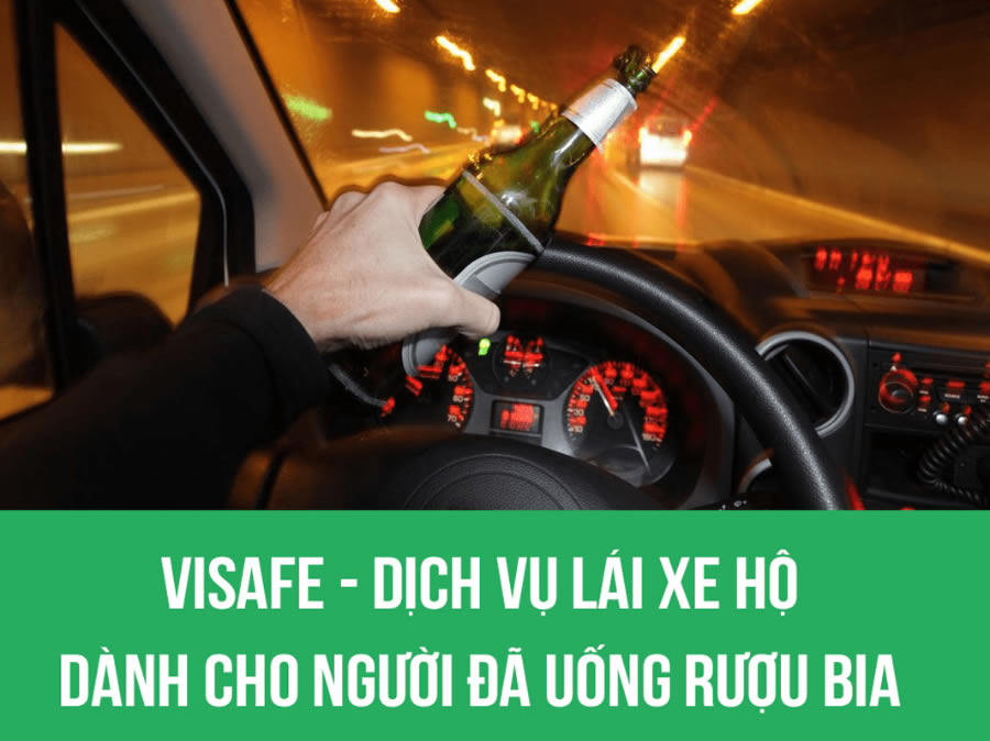 Dịch vụ lái xe hộ đưa người uống rượu về nhà Vinh Nghệ An
