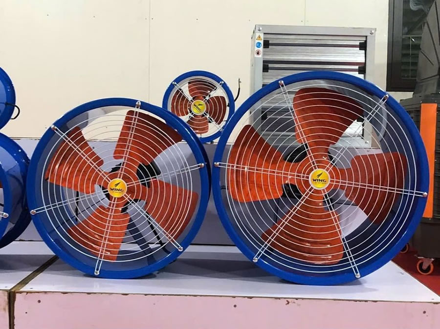 Quạt H&uacute;t C&ocirc;ng nghiệp th&ocirc;ng gi&oacute; Vinh Nghệ An