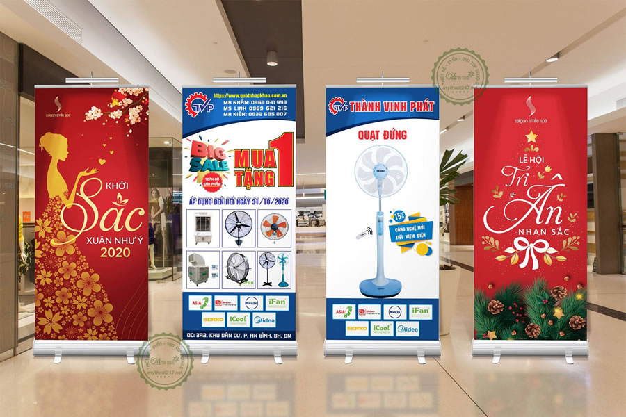 Thiết kế thi công Standee quảng cáo Vinh Nghệ An