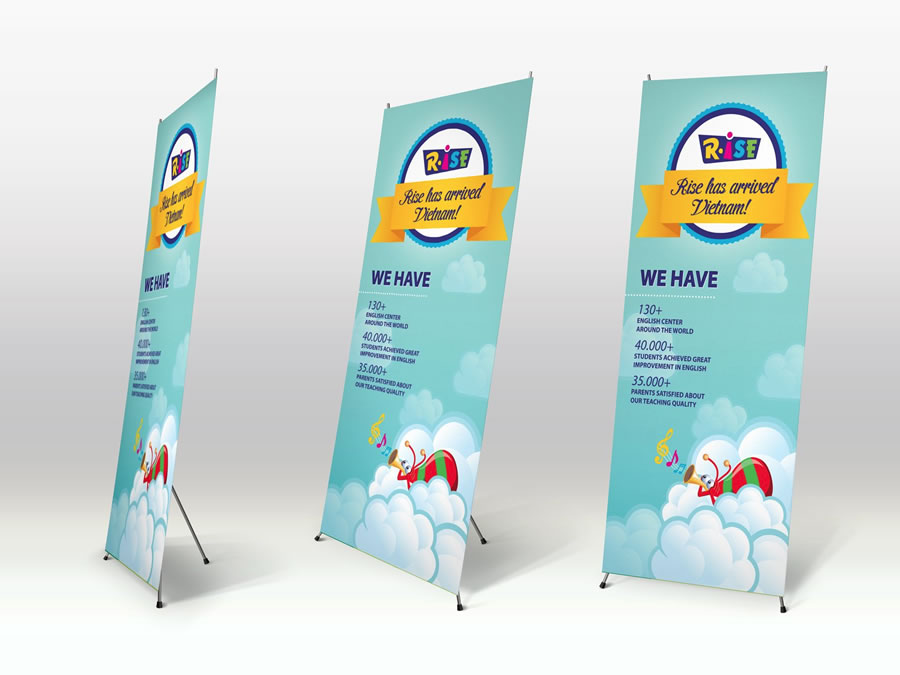 Thiết kế thi công Standee quảng cáo Vinh Nghệ An